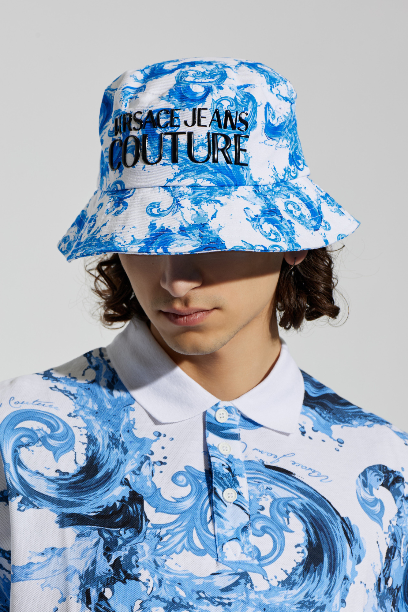 Versace Jeans Couture Hat with 'barocco' pattern | Men's | Vitkac